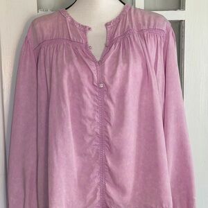 Time and Tru Light Purple Blouse